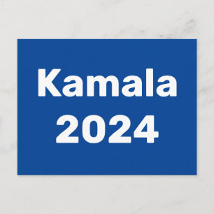 Kamala 2024 presidentsverkiezingen briefkaart