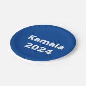 Kamala 2024 presidentsverkiezingen papieren bordje (Gekanteld)
