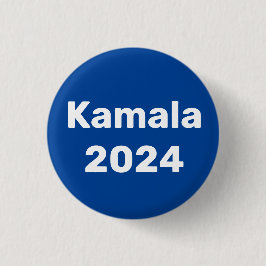 Kamala 2024 presidentsverkiezingen ronde button 3,2 cm