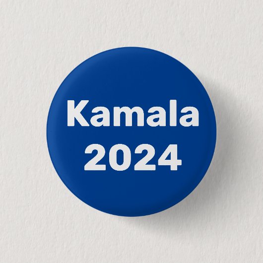 Kamala 2024 presidentsverkiezingen ronde button 3,2 cm (Voorkant)