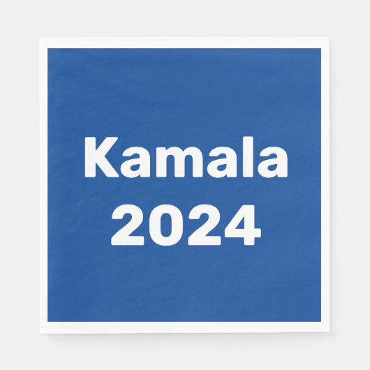 Kamala 2024 presidentsverkiezingen servet (Voorkant)