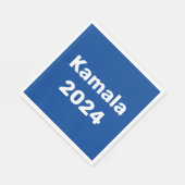 Kamala 2024 presidentsverkiezingen servet (Hoek)
