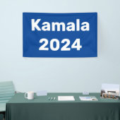 Kamala 2024 presidentsverkiezingen spandoek (Beurs)
