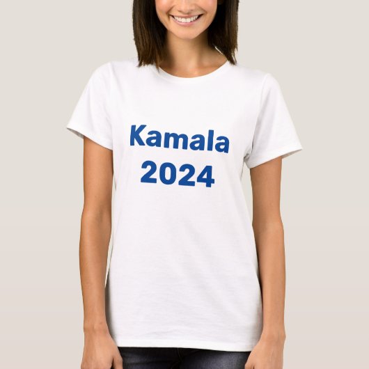 Kamala 2024 presidentsverkiezingen t-shirt (Voorkant)