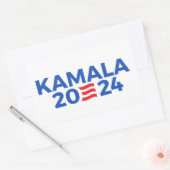 Kamala 2024 rechthoekige sticker (Envelop)