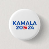 Kamala 2024 ronde button 3,2 cm (Voorkant)