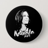 Kamala 2024 ronde button 7,6 cm (Voorkant)