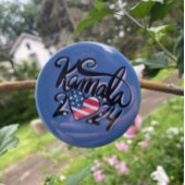 Kamala 2024 ronde button 7,6 cm
