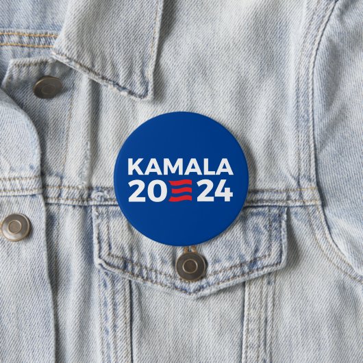 KAMALA 2024 RONDE BUTTON 7,6 CM (In situ)
