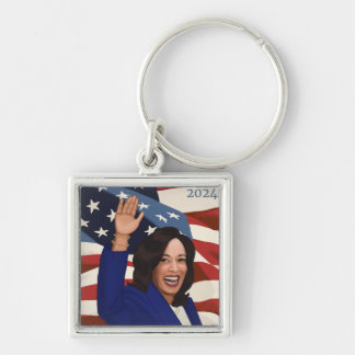 Kamala 2024 sleutelhanger