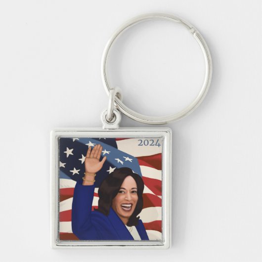 Kamala 2024 sleutelhanger (Voorkant)