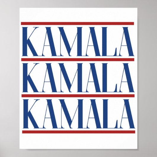 Kamala 2024 Stemming Kamala Harris 2024 Verkiezing Poster (Voorkant)