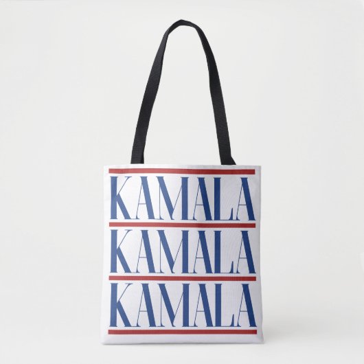 Kamala 2024 Stemming Kamala Harris 2024 Verkiezing Tote Bag (Voorkant)