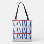 Kamala 2024 Stemming Kamala Harris 2024 Verkiezing Tote Bag (Achterkant)