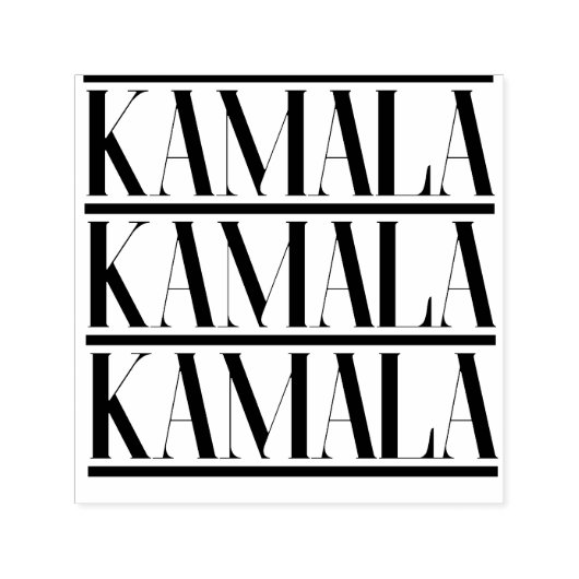 Kamala 2024 Stemming Kamala Harris 2024 Verkiezing Zelfinktende Stempel (Design)