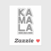 Kamala 2024 sticker (Vel)