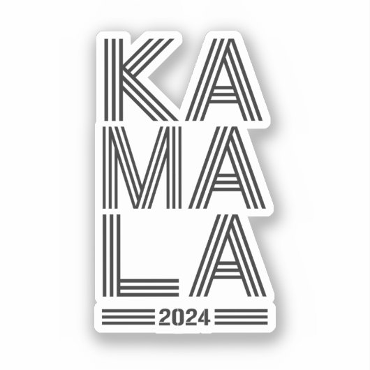 Kamala 2024 sticker (Voorkant)