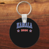 Kamala 2024 Sticker Sleutelhanger (Voorkant)