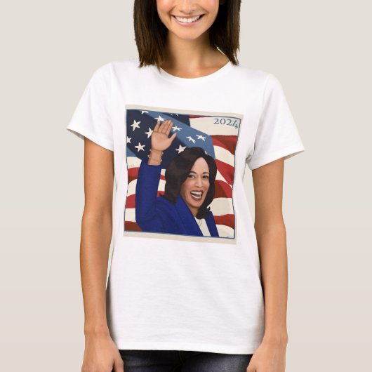 Kamala 2024 t-shirt (Voorkant)