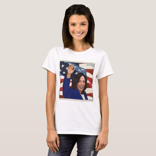 Kamala 2024 t-shirt (Voorkant volledig)