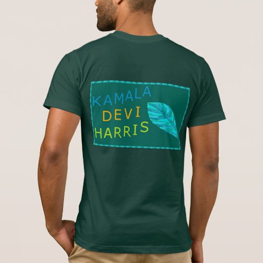 Kamala 2024 T-shirt (Achterkant)