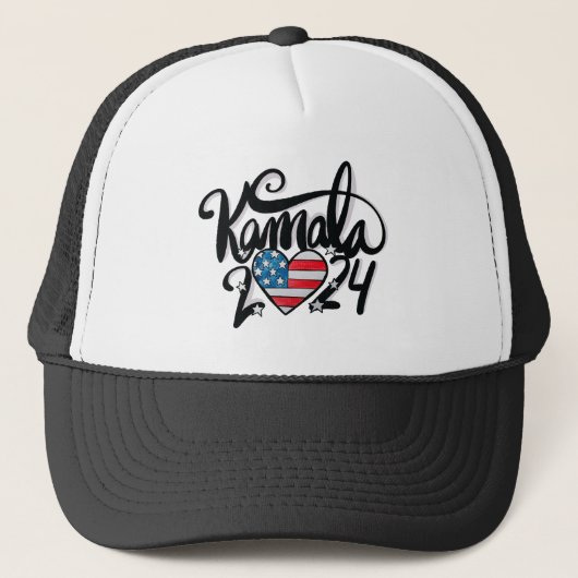 Kamala 2024 trucker pet (Voorkant)