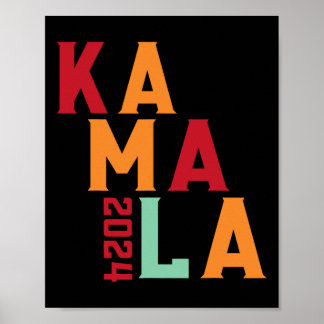 Kamala 2024 Verkiezing 2024 Poster