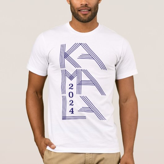 Kamala 2024 Verkiezing T-shirt (Voorkant)