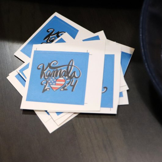 Kamala 2024 vierkante sticker