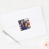 Kamala 2024 vierkante sticker (Envelop)