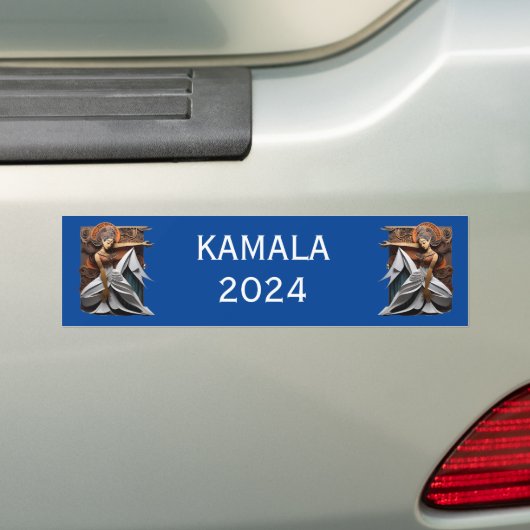 Kamala 2024 voor President Thunder_Cove Bumpersticker (Op auto)