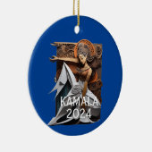 Kamala 2024 voor President Thunder_Cove Keramisch Ornament (Rechts)