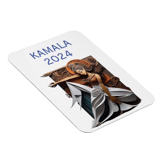Kamala 2024 voor President Thunder_Cove Magneet (Rechterzijde)