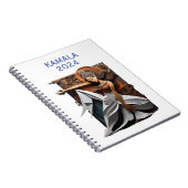 Kamala 2024 voor President Thunder_Cove Notitieboek (Rechterzijde)