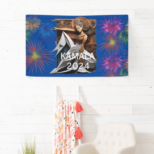 Kamala 2024 voor President Thunder_Cove Spandoek (Insitu)