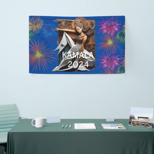 Kamala 2024 voor President Thunder_Cove Spandoek (Beurs)