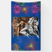 Kamala 2024 voor President Thunder_Cove Spandoek (Verticaal)