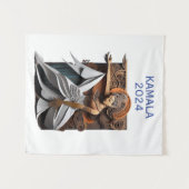 Kamala 2024 voor President Thunder_Cove Wandkleed (Voorkant (horizontaal))