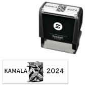Kamala 2024 voor President Thunder_Cove Zelfinktende Stempel (In situ)