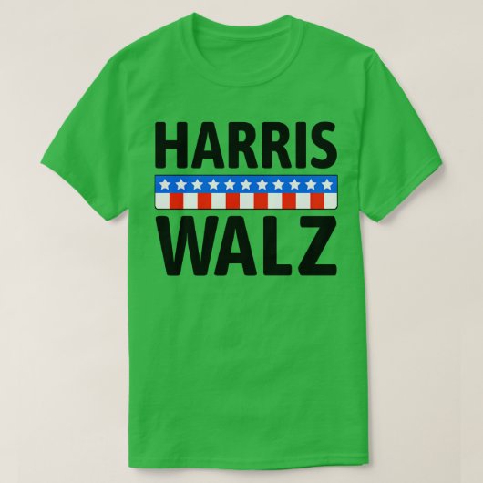 Kamala 2024 Walz Tim Verkiezing TShirt 2 (Design voorkant)