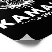 Kamala 2024 Witte Lotus Poster (Hoek)