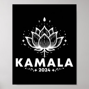 Kamala 2024 Witte Lotus Poster