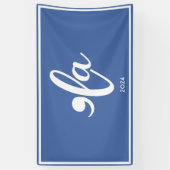 Kamala 2024 Zeg haar naam Spandoek (Verticaal)