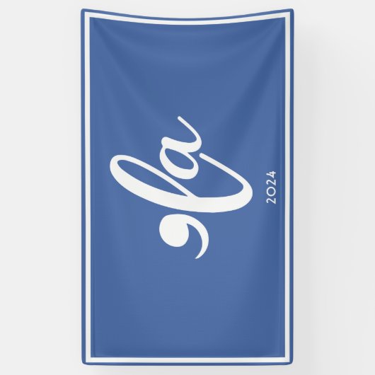 Kamala 2024 Zeg haar naam Spandoek (Verticaal)