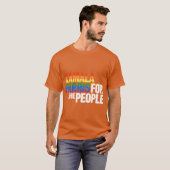 Kamala 2026 Sticker LGBTQ Kamala For the People 20 T-shirt (Voorkant volledig)