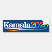Kamala 2028 LGBT Bumpersticker (Voorkant)