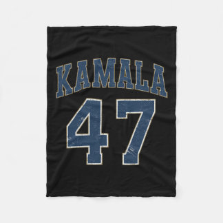 Kamala 47 Comma President Kamala Harris Wheimer 20 Fleece Deken