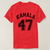 Kamala 47 Team Kamala 2024 TShirt (Design voorkant)