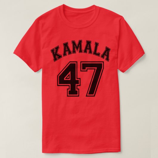 Kamala 47 Team Kamala 2024 TShirt (Design voorkant)