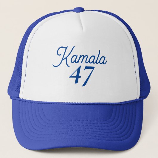 Kamala 47e President Trucker Pet (Voorkant)